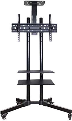 Supporto TV da Pavimento, Supporto TV a parete, carrello per monitor TV LCD supporto rimovibile supporto da pavimento tipo mensola universale girevole (per 32-75 pollici) supporto TV (dimensioni : B)