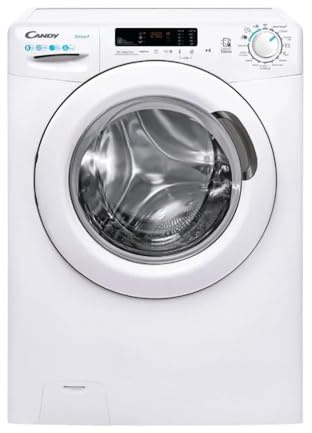 Candy CS1282DW4-11 Waschmaschine, 8 kg, freistehend, 1200 U/min, Weiß, Energieeffizienzklasse B