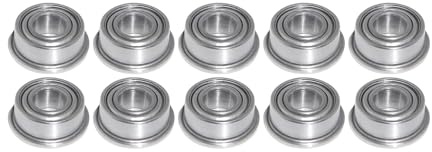 Flanschlager F693 ZZ 3x8x4 mm Miniaturkugellager 10 Stück - rcbay | Chromstahl beidseitig gedichtet