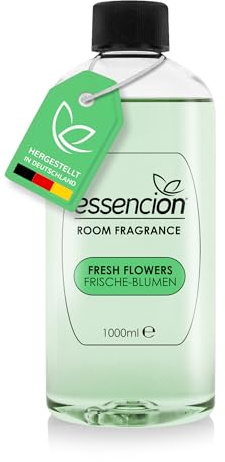 essencion Fresh Flowers (Frische Blumen) Raumduft Refill Flasche – 1000ml – In 14 verlockenden Düften erhältlich (Fresh Flowers 1000ml Refill)