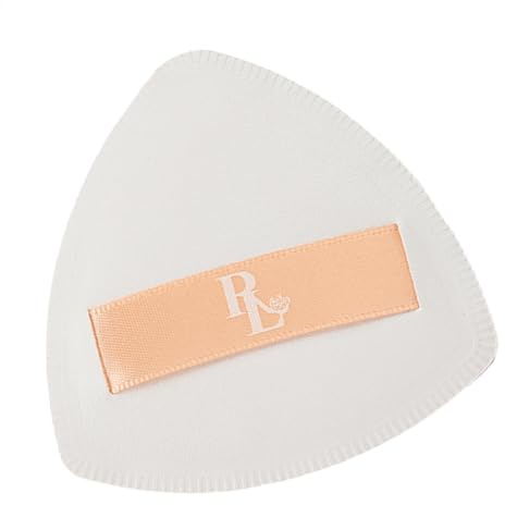 Cuscino Puff – Sbuffo per cipria in nero, portatile, efficiente, triangolare, cuscino per fondotinta, per amici, fidanzata, crema