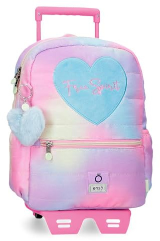 Enso Free Spirit Mochila con Carro, Multicolor