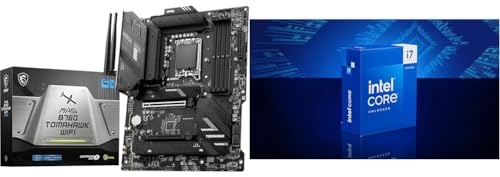 MSI MAG B760 Tomahawk WiFi Mainboard + Intel® Core™ i7-14700K Desktop Processor 20 cores