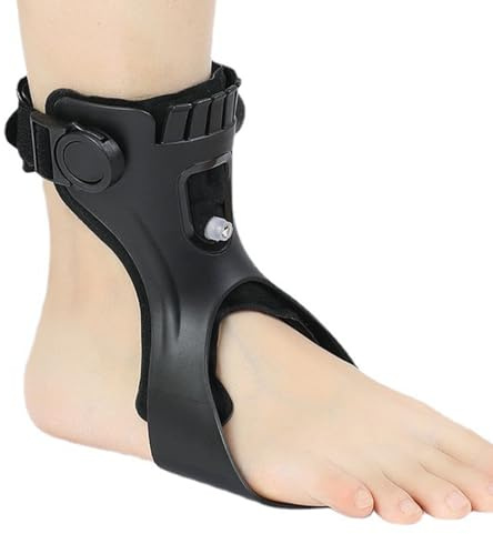 Fukamou Senkfuß-Stützbandage Zum Gehen, Senkfuß-Knöchelstütze | Atmungsaktive Knöchel-Fuß-Stabilisierungsorthese,Walking With- Shoes Drop Foot Brace Für Damen, Herren, Walking, Training