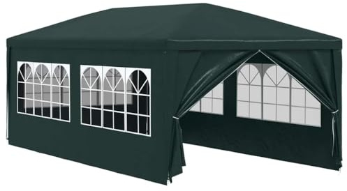 Tonnelle de Jardin, Tente de Réception Pavillon Barnum de Jardin 3 x 6 m Vert