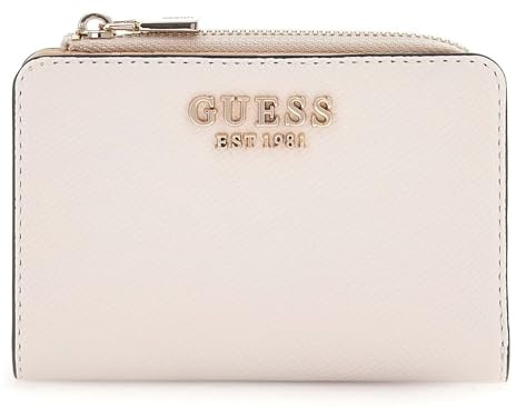 GUESS Geldbörse Bolena SLG Zip Around Card Case Stone Creme