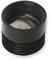 Acquastilla 115090 Raccordo Antitopo per Scarichi WC, Nero
