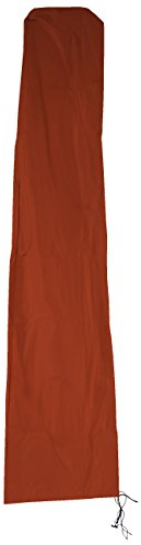Schutzhülle Meran für Marktschirm bis 5m, Abdeckhülle Cover mit Reißverschluss - terracotta