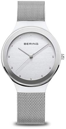 BERING Damen Uhr Quarz Movement - Classic Collection mit Edelstahl und Saphirglas 12934-000 - 3 ATM