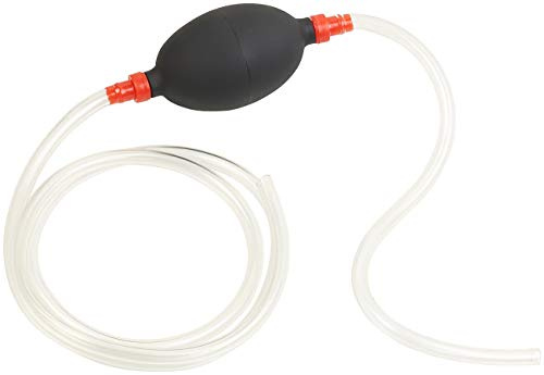 AGT Handpumpe Benzin: Handpumpe zum Umfüllen von Kraftstoff, Öl und Flüssigkeiten, 1 l/Min. (Absaugpumpe, Ölabsaugpumpe, Hand Kraftstoffpumpe)