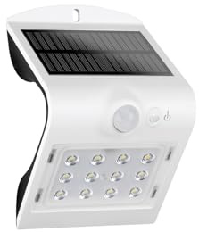REV BUTTERFLY Solarlampe für außen - Bewegungsmelder, IP65, weiß | 1200mAh - Li-Ion I 1,5W