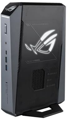 ASUS ROG GR70-N90043AN Mini PC de Jeu (processeur AMD Ryzen 9 8940HX, Carte Graphique NVIDIA GeForce RTX 5060, 1 mémoire DDR5 16 Go, SSD PCIe G4 1 to, WiFi 7, Windows 11 Home)