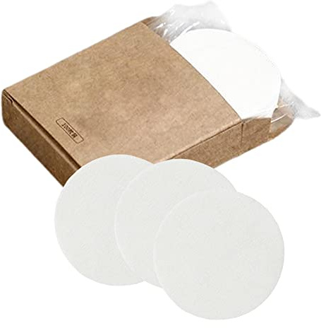 Sharplace 100 Pieces Round Coffee Replacement Parts Paper s Portable Basket s for Home, 51mm