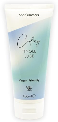 Ann Summers Cooling Tingle Lube (100ml) – Vegan-Friendly Water Based Lube for ICY Sensation & Heightened Pleasure – Long-Lasting Water Based Lubricant Gel for Comfort & Glide