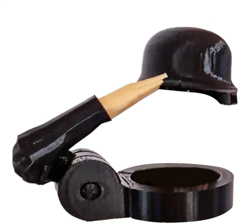 Gungtj Flaschenverschlüsse, lustiger Salute-Soldaten-Bierhelm, wiederverwendbar, staubdicht, dekoratives Party-Zubehör, für Grillen, Bars, Veteranen und Soldaten-Enthusiasten