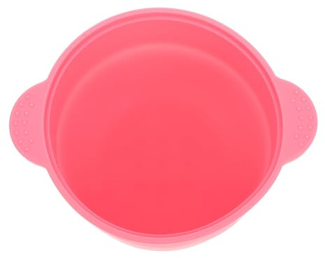 Healvian Silicone Wax Melting Pot Non-stick Wax Melting Container Pink Inner Bowl Reliable Hair Removal Tool for Home Waxing Kit and Personal Care