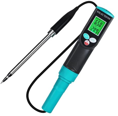 Tester leggero del suolo per la temperatura di misura di agricoltura nei giardini o nelle serre Apparecchiatura di collaudo agricola del suolo di alta precisione