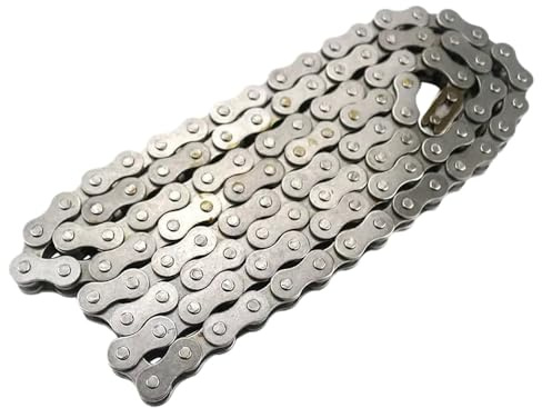 T8F 122 124 126 128 Links Chain Compatible with D343 Bike RL 47cc 49cc Facades Fits MinimPain Pocket Bikes(128 Link)
