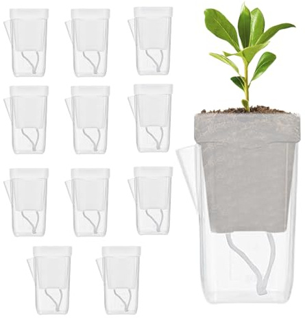 Små Självvattnande Blomkrukor 12 Stycken Hydroponiska Krukor med