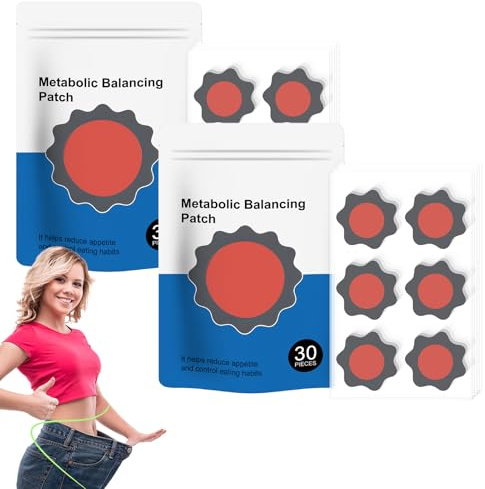 60 Stück Abnehmpflaster,Metabalance Patch,Slimming Patch,Berberin Pflaster | Abnehmen Pflaster,Abnehmen Schnell Fettverbrenner, Für Stoffwechselgleichgewicht, Sanfte Beruhigung Für Alle Körpertypen