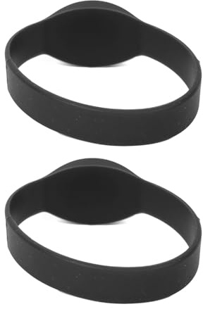 Cocoarm Bracelet en Silicone 125 KHz Bracelet avec Puce TK4100 IP68 Bande de Contrôle d'accès en Lecture Seule pour Piscines, Gymnases, événements, Adultes et Enfants