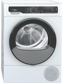 Balay 3SB380B - Secadora, Bomba de Calor, A+++, Libre instalación, 60 cm, 8 kg, Blanco, Display LED, filtro de fácil limpieza, programa para ropa de cama, puerta cristal, 2022
