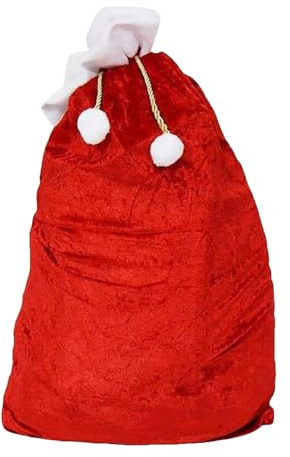 Saco Navideño Para Dulces 70x50 cm Bolsa Con Cordón Para Dulces Navideños | Saco De Almacén Para Galletas Festivas Para Regalos De , Reuniones Familiares, Libros, Tiendas, Oficina, Maestros