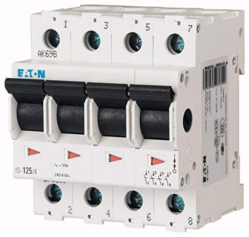 Eaton 276261 Hauptschalter, 4P, 400V, 20A