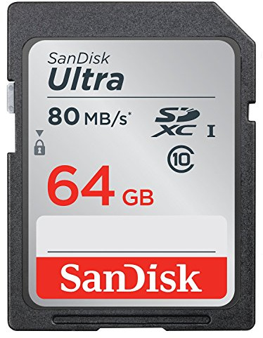 Desconocido SANDISK 139768 Ultra SDXC 64GB 80 MB/s Class 10 UH