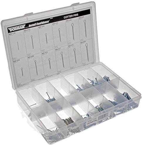 Dorman 030-136 Cotter Pin Tech Tray - 12 SKUs - 390 Piece Universal Fit