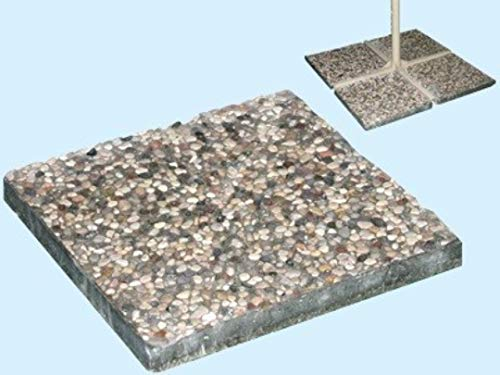 Base Basi In Cemento Ghiaia Rose Per Ombrelloni Laterali Ombrellone Arredo Giardino