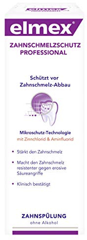elmex ZAHNSCHMELZSCHUTZ PROFESSIONAL Zahnspülung, 400 ml