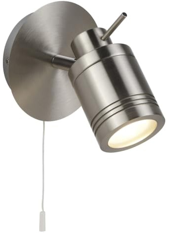 SAMSON BATHROOM SPOTLIGHT- SATIN SILVER, IP44