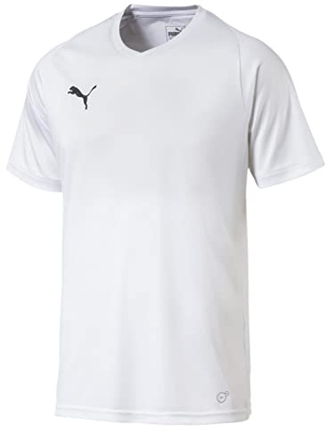 PUMA Herren Liga Core Jersey, Weiß (Puma White-puma Black), M EU