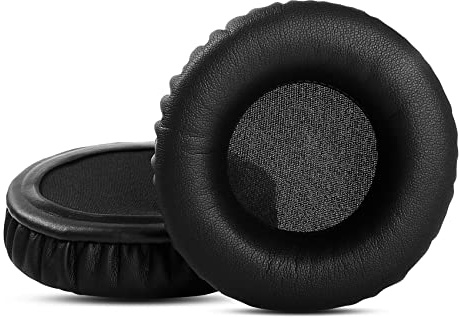1 Pair Replacement Ear pad Cushion Cover Earpads Earmuffs Protein Leather Memory Foam Compatible with SMS Audio Street by 50 Over-Ear Wired Headphones