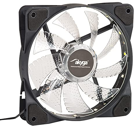 Akyga System fan AW-12D-LED 120mm 15 LED rainbow molex