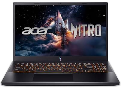 Acer Nitro V15 (ANV15-52-70MY) Gaming Laptop, FHD IPS 165Hz Display, Intel Core i7-13620H, 16 GB RAM, 1 TB SSD, NVIDIA GeForce RTX 5060, Windows 11, QWERTZ Tastatur