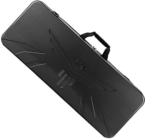 REMEK Waffenkoffer Für Gewehre, 96X15X36CM Tactical Gewehr-Hartschalenkoffer Crush-Proof Schutz Ei Baumwolle Gefüttert/handgerissenem Schaumstoff Langwaffen Waffentasche Storage Case