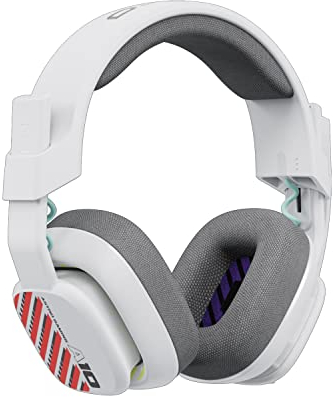 ASTRO A10 Gaming Headset Gen 2 Wired Headset - Over-ear gaming headphones with flip-to-mute microphone, 32 mm drivers, compatible with Xbox, PC - White (Renewed)