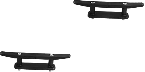 BESPORTBLE 2sätze Kayak Cleat Robuster Mooring Deck Cleat Für Kanus Boote Yachten Praktisches Zubehör Mit Montage-Schrauben Installieren Für -projekte