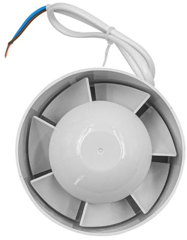 Namvo 4 inch Duct Fan Bathroom Ventilation Fan Ducted Booster Fan for Bathroom Toilet Kitchen Greenhouse Tent Garage