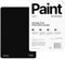 Hemway - Peel & Stick Sample for Our Chalk Based Furniture Matt Paint - Jet Black | A5 Damage-Free, Accurate Colour Swatch | Test Our Chalky Matt Shabby Chic Finishes for Interior Decor