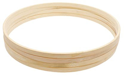 DECHOUS 13stücke Runder Fächerrahmen DIY-Ringe Naturmaterial Zum Basteln Kreise Für Windspiele Und Dekoration Handwerk-zubehör