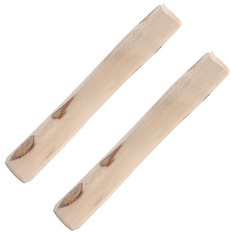 Generisch Kauholz Für Hunde - Zwei Kauknochen aus Holz,Natürliches Kauspielzeug Für Starke Kauer Welpen & Draußenspiel