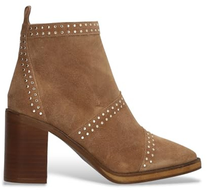 ALPE Botines de Piel Camden marrón