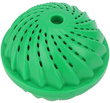 ERYUE Sfera Magica per la Pulizia del Bucato Detergente per Vestiti Durevole Uso Domestico Materiale TPR Verde (Verde)