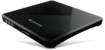 Transcend Masterizzatore DVD portatile ultrasottile nero - TS8XDVDS-K