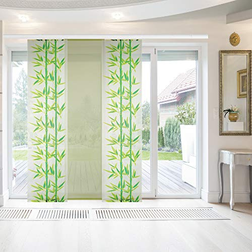 Bestlivings “Elena” - Tenda a pannello con stampa, 60 x 260 cm (larghezza x altezza), 3 pezzi