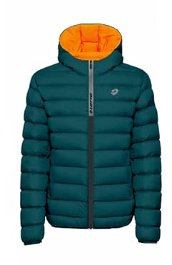 Lotto Piumino Uomo Invernale - Trapuntato - Giubbotto Uomo 110 Grammi 4 Stagioni Imbottito - Giacca Invernale (149150 Foresta, S)