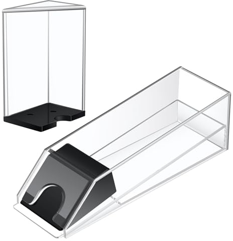 Honoson 8 Deck Blackjack Shoe and Discard Tray Acrylic, Clear